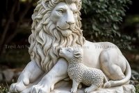 Lion and Lamb Outdoor Garden Statue from Josephs Studio by Roman How To Analyze The Return On Investment For Real Estate